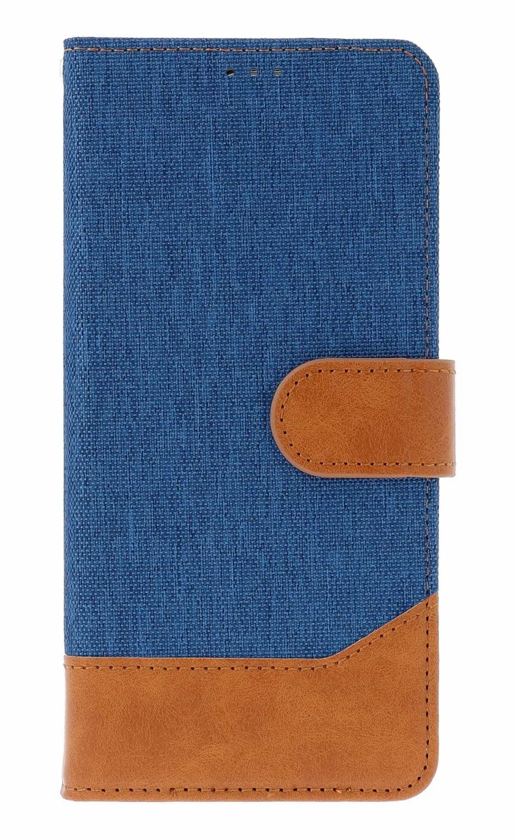Knížkové pouzdro Jeans na Xiaomi Redmi Note 14 5G modré