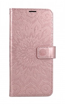 Knížkové pouzdro Mezzo na Xiaomi Redmi Note 13 Pro Mandala růžová