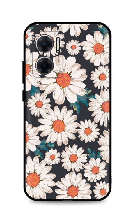 Zadní 3D kryt na Xiaomi Redmi 10 5G Kopretiny