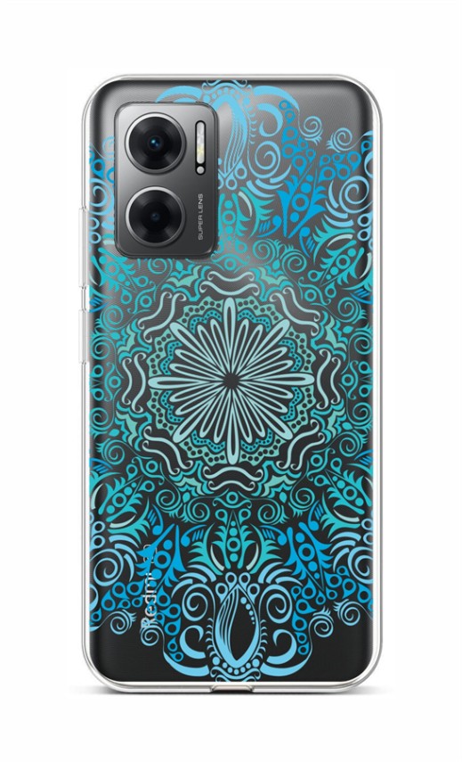 Zadní kryt na Xiaomi Redmi 10 5G Blue Mandala