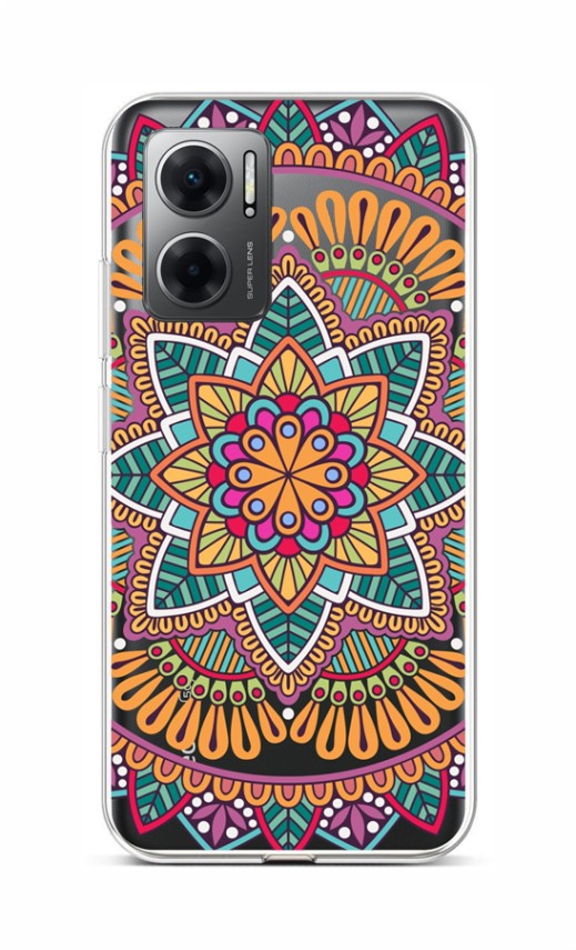 Levně Kryt TopQ Xiaomi Redmi 10 5G Happy Mandala 86389 (pouzdro neboli obal na mobil Xiaomi Redmi 10 5G)