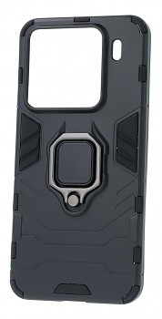Ultra odolný zadní kryt pro Xiaomi 15 5G černý s prstenem