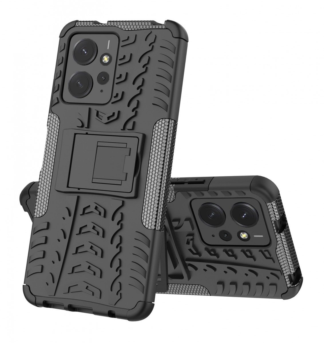 Levně Kryt TopQ Xiaomi Redmi Note 12 ultra odolný černý 96396 (pouzdro neboli obal Xiaomi Redmi Note 12)
