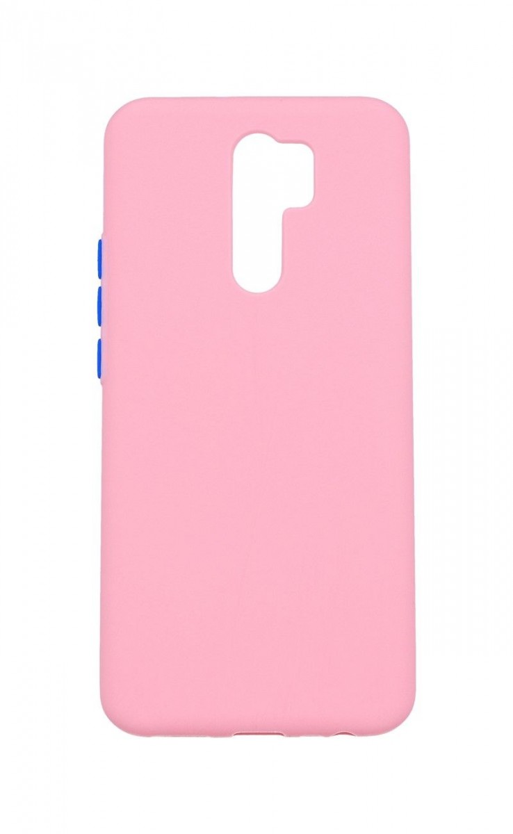 Zadní kryt Solid na Xiaomi Redmi 9 růžový