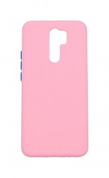 Zadní kryt Solid na Xiaomi Redmi 9 růžový