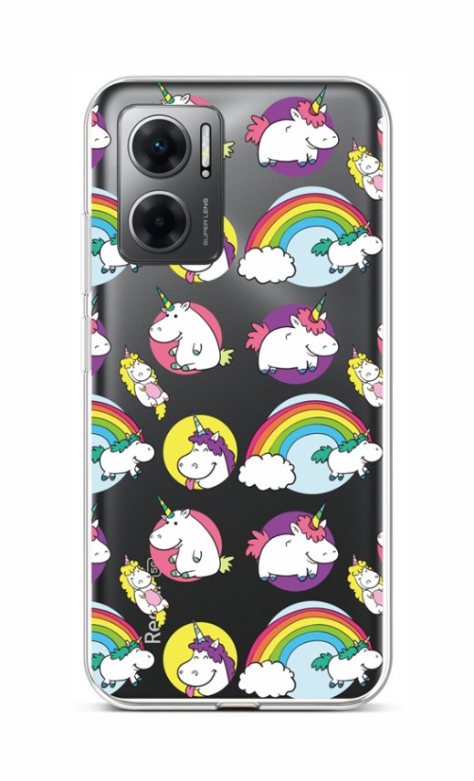 Levně Kryt TopQ Xiaomi Redmi 10 5G Chunky Unicorns 86437 (pouzdro neboli obal na mobil Xiaomi Redmi 10 5G)