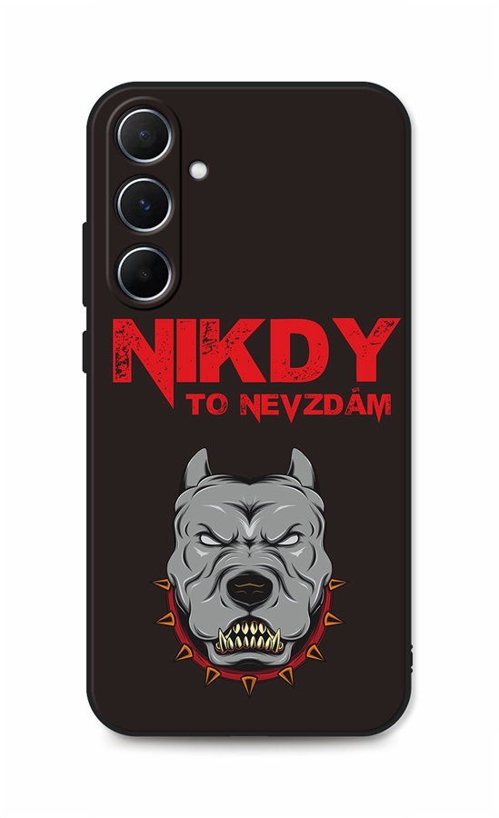 Zadní kryt DARK na Samsung A55 Nikdy to nevzdám