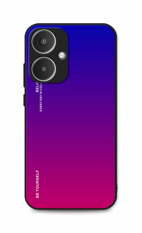 Zadní pevný kryt LUXURY na Xiaomi Redmi 13C 5G duhový fialový