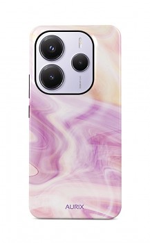 Luxusní kryt AURIX na Xiaomi Redmi Note 14 5G Pinky Wave