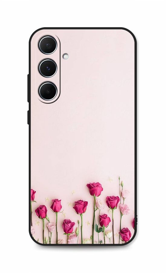 Zadní kryt DARK na Samsung A55 Roses