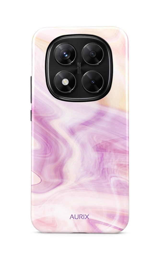 Luxusní kryt AURIX na Xiaomi Redmi Note 14 Pro Pinky Wave