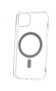 Zadní kryt Swissten Clear Jelly MagStick na iPhone 13 průhledný