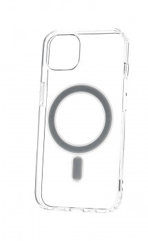Zadní kryt Swissten Clear Jelly MagStick na iPhone 13 průhledný