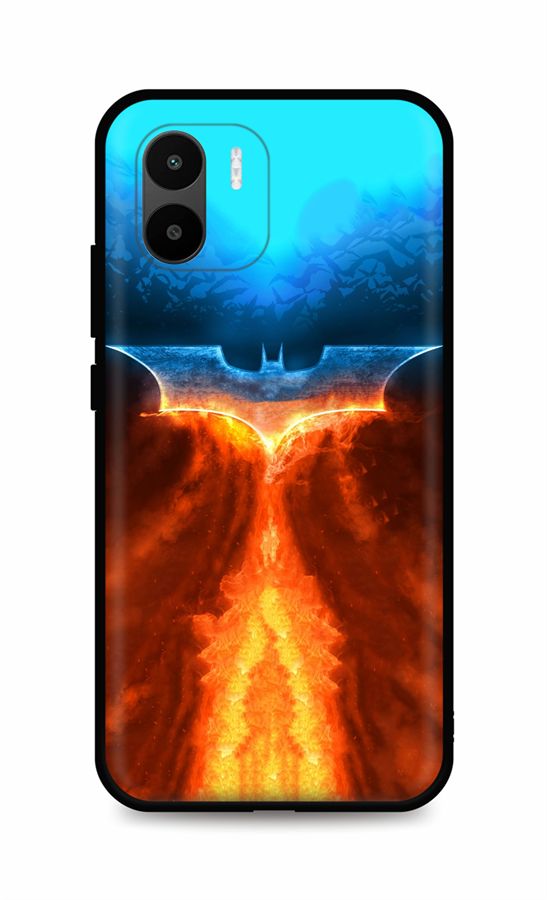 Levně Kryt TopQ Xiaomi Redmi A1 Fiery Batman 86526 (pouzdro neboli obal na mobil Xiaomi Redmi A1)