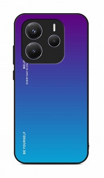Zadní pevný kryt LUXURY na Xiaomi Redmi Note 14 duhový purpurový