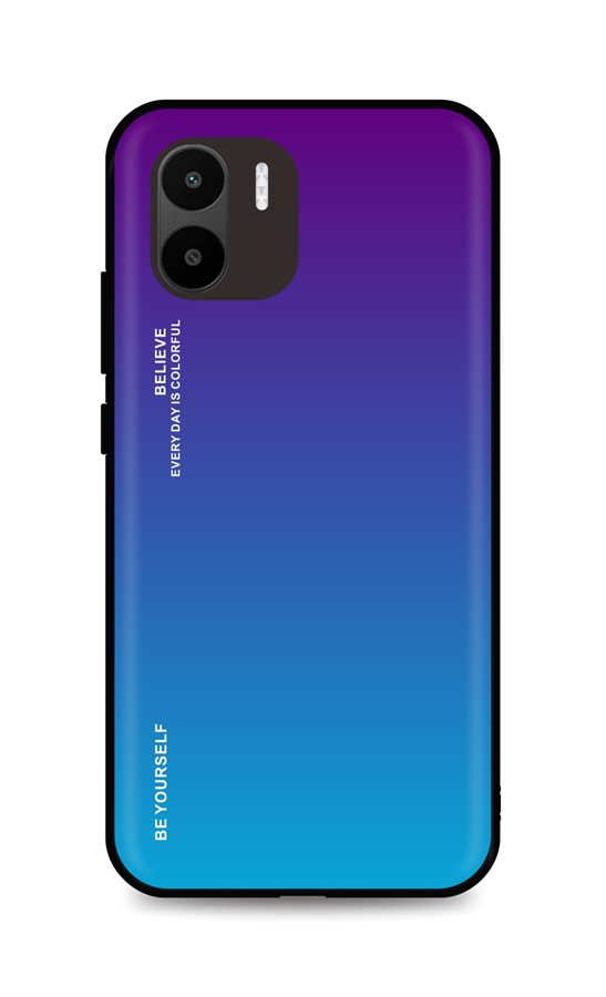 Levně Kryt TopQ LUXURY Xiaomi Redmi A1 pevný duhový purpurový 86546 (pouzdro neboli obal na mobil Xiaomi Redmi A1)