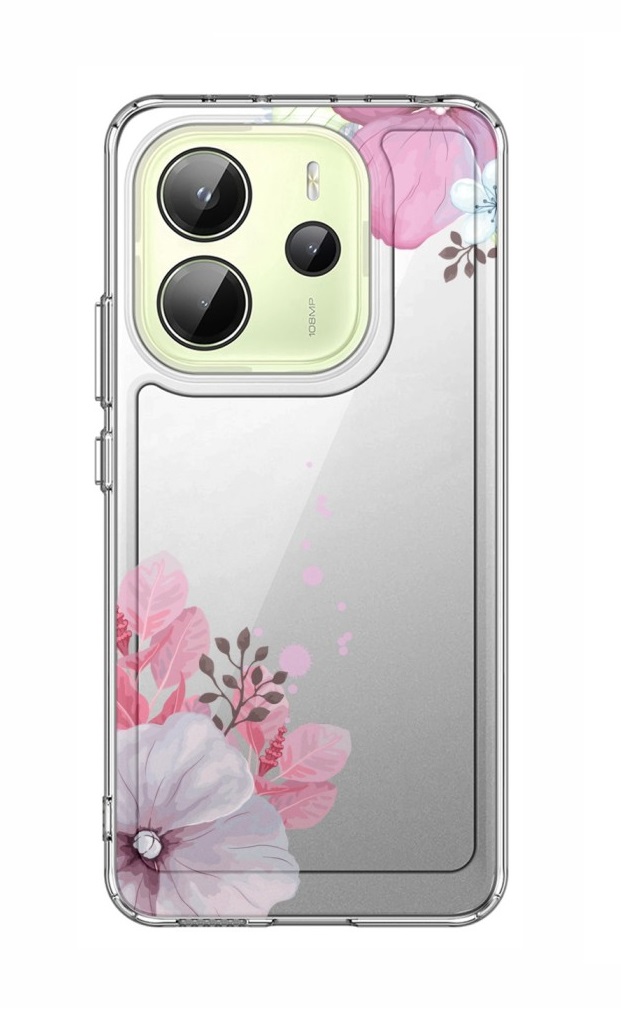 Levně Kryt TopQ Image Xiaomi Redmi Note 14 pevný Violet Blossom 136547 (pouzdro neboli obal na mobil Xiaomi Redmi Note 14)