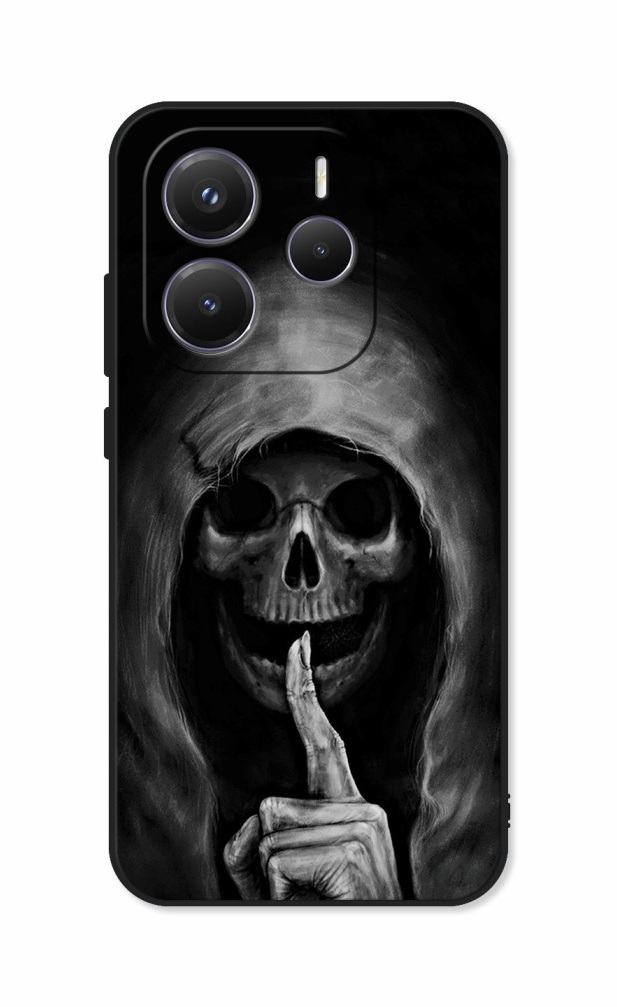 Zadní kryt DARK na Xiaomi Redmi Note 14 Dark Grim Reaper