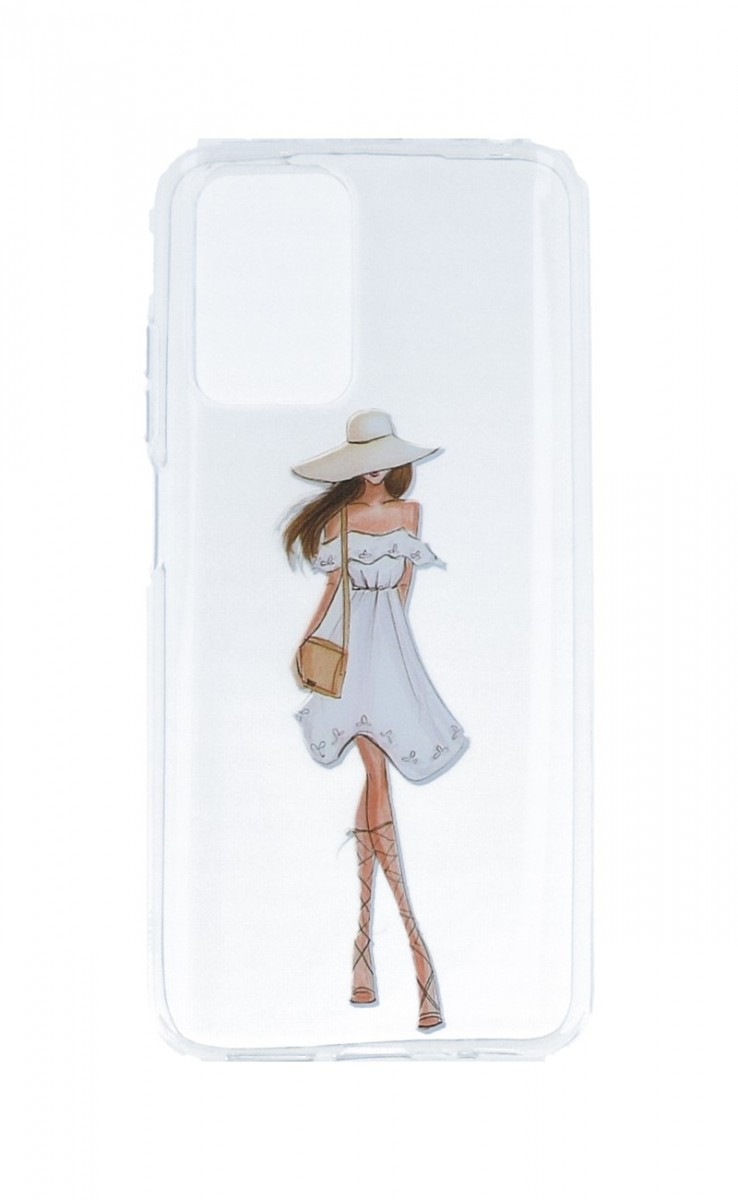 Levně Kryt TopQ Xiaomi Redmi 10 silikon Lady 5 66568 (pouzdro neboli obal na mobil Xiaomi Redmi 10)