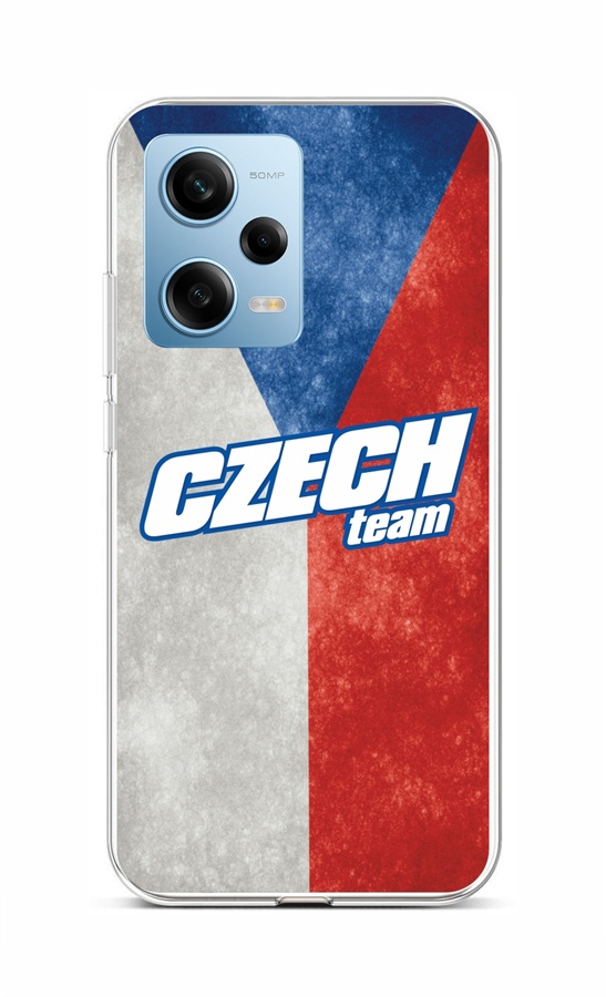 Levně Kryt TopQ Xiaomi Redmi Note 12 Pro 5G Czech Team 96575 (pouzdro neboli obal na mobil Xiaomi Redmi Note 12 Pro 5G)
