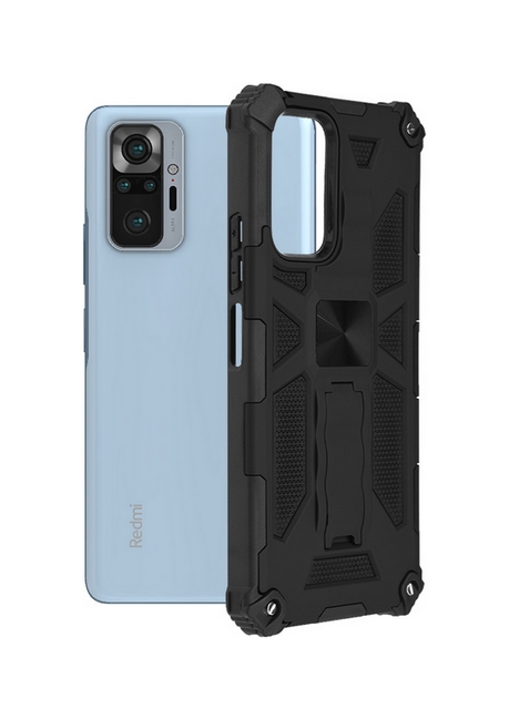 Ultra odolný obal na mobil Xiaomi Redmi Note 10 Pro Phantom 2 černý ...
