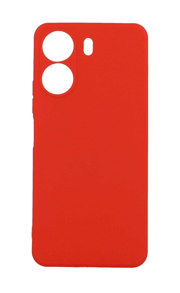 Levně Kryt TopQ Soft Xiaomi Redmi 13C červený 116592 (pouzdro neboli obal na mobil Xiaomi Redmi 13C)