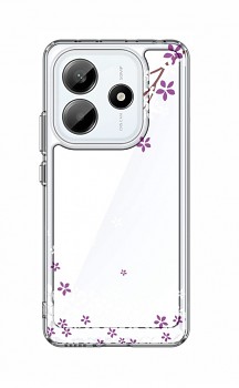 Zadní pevný kryt Image na Xiaomi Redmi Note 14 5G Květy sakury