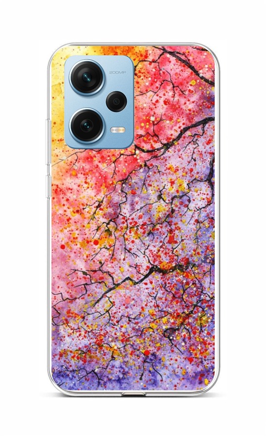 Levně Kryt TopQ Xiaomi Redmi Note 12 Pro+ 5G Abstract Tree 96592 (pouzdro neboli obal na mobil Xiaomi Redmi Note 12 Pro+ 5G)