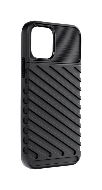 Kryt Thunder TopQ iPhone 12 černý 76594 (pouzdro neboli obal na mobil iPhone 12)