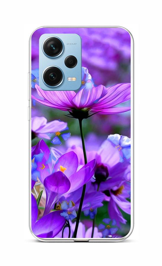 Levně Kryt TopQ Xiaomi Redmi Note 12 Pro+ 5G Rozkvetlé květy 96595 (pouzdro neboli obal na mobil Xiaomi Redmi Note 12 Pro+ 5G)