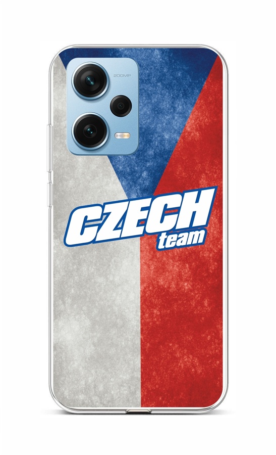 Levně Kryt TopQ Xiaomi Redmi Note 12 Pro+ 5G Czech Team 96604 (pouzdro neboli obal na mobil Xiaomi Redmi Note 12 Pro+ 5G)