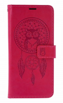 Knížkové pouzdro Mezzo na Xiaomi Redmi Note 14 Pro 5G Lapač se sovičkou růžové