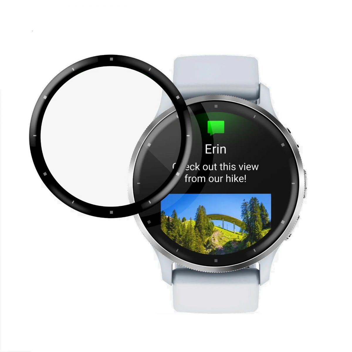 Flexibilní ochrana displeje RedGlass na Garmin Venu 3 