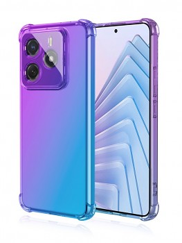 Zadní kryt na Xiaomi Redmi Note 14 5G Shock duhový fialovo-modrý