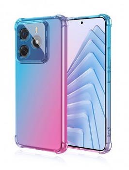 Zadní kryt na Xiaomi Redmi Note 14 5G Shock duhový modro-růžový