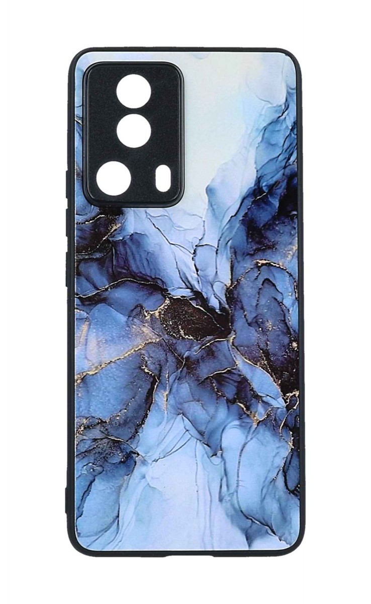 Levně Kryt TopQ Marble Xiaomi 13 Lite pevný Smoky Blue 106654 (pouzdro neboli obal na mobil Xiaomi 13 Lite)