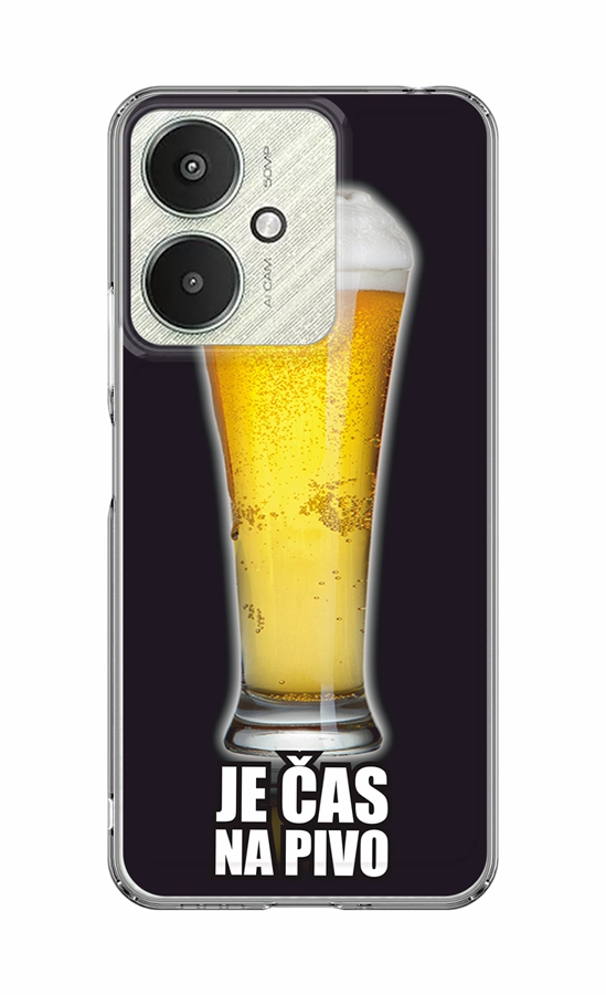 Zadní pevný kryt Image na Xiaomi Redmi 13C 5G Pivo
