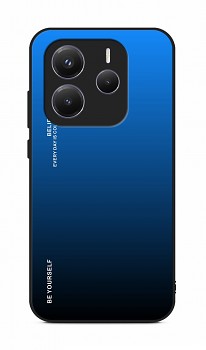 Zadní pevný kryt LUXURY na Xiaomi Redmi Note 14 5G duhový modrý