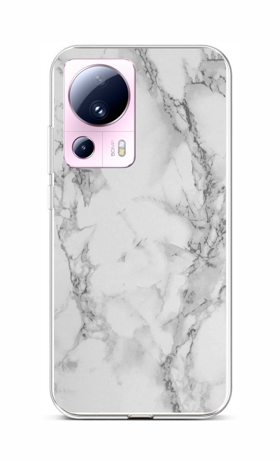 Zadní kryt STYLE na Xiaomi 13 Lite Mramor bílý