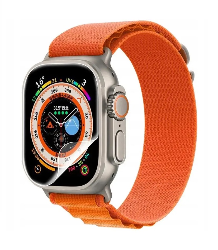 Fólie RedGlass na Apple Watch Ultra (49 mm) 6 ks
