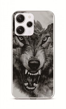 Zadní kryt na Xiaomi Redmi 12 Černobílý vlk