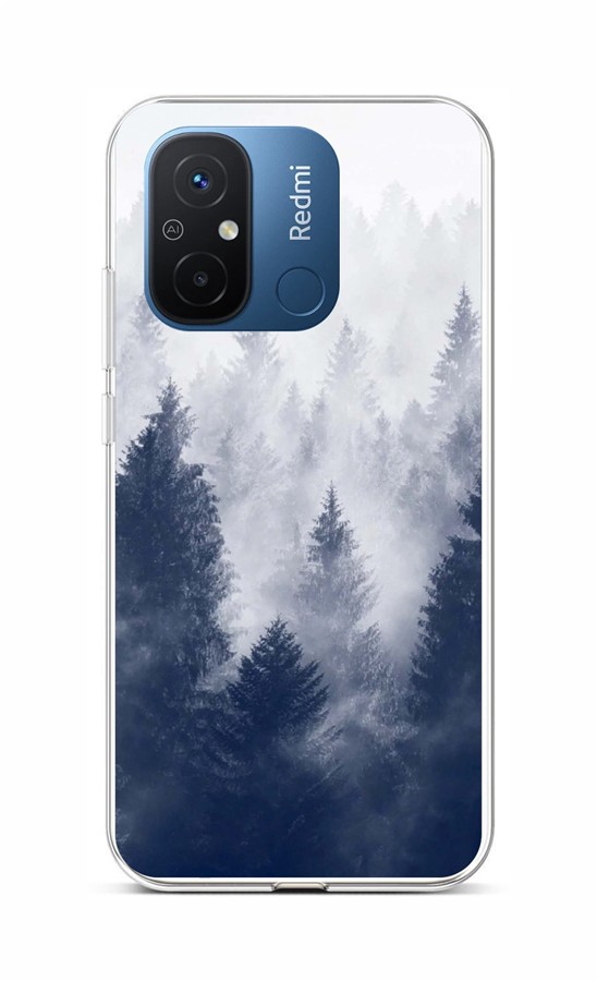 Levně Kryt TopQ Xiaomi Redmi 12C Mlha 106687 (pouzdro neboli obal na mobil Xiaomi Redmi 12C)
