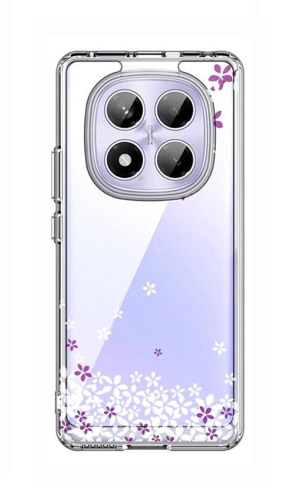 Zadní pevný kryt Image na Xiaomi Redmi Note 14 Pro Květy sakury