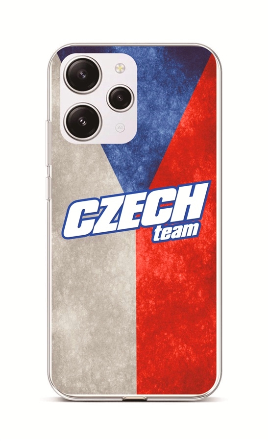 Levně Kryt TopQ Xiaomi Redmi 12 Czech Team 106688 (pouzdro neboli obal na mobil Xiaomi Redmi 12)