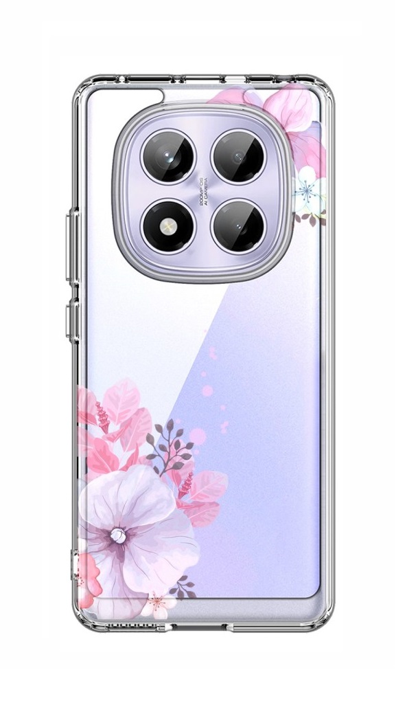 Levně Kryt TopQ Image Xiaomi Redmi Note 14 Pro pevný Violet Blossom 136689 (pouzdro neboli obal na mobil Xiaomi Redmi Note 14 Pro)