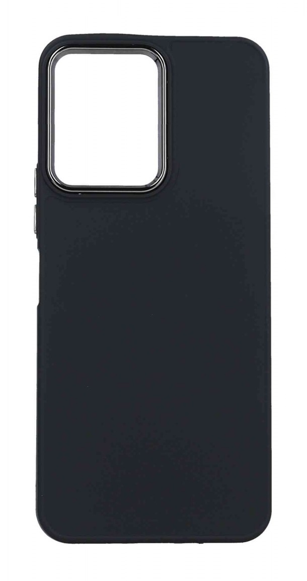 Levně Kryt TopQ Frame Xiaomi Redmi 13C černý 116697 (pouzdro neboli obal na mobil Xiaomi Redmi 13C)