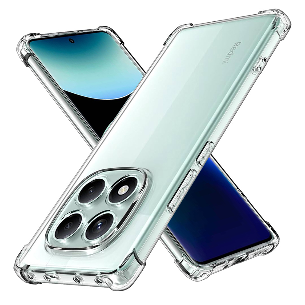 Odolný kryt na Xiaomi Redmi Note 14 Pro průhledný