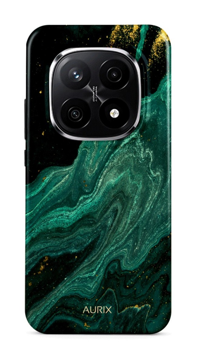 Luxusní kryt AURIX na Xiaomi Redmi Note 15 Green Lagoon