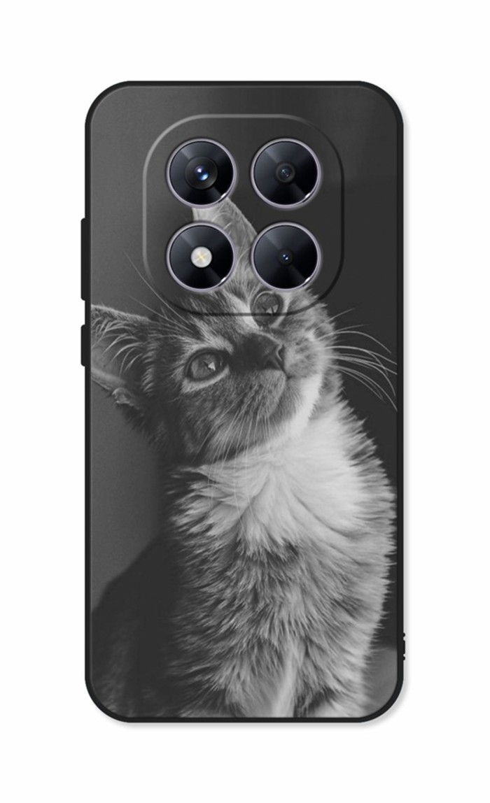 Zadní kryt DARK na Xiaomi Redmi Note 14 Pro Cute Cat