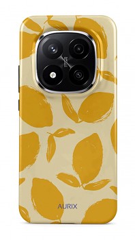 Luxusní kryt AURIX na Xiaomi Redmi Note 15 5G Lemon Tart